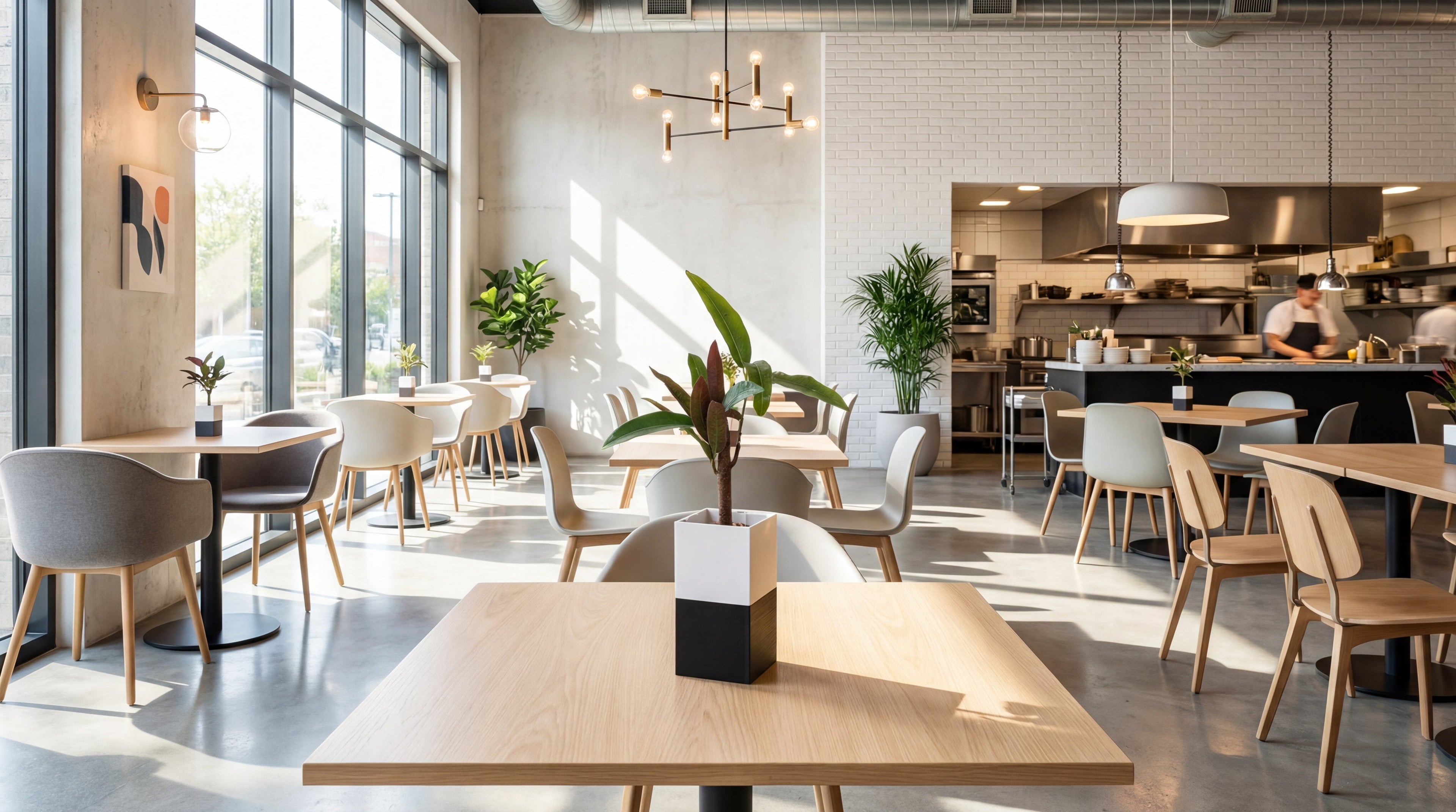 Décoration végétale dans un restaurant : des plantes sublimes sans effort Image